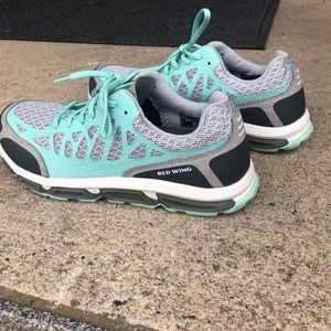 Red wing steel toe sneakers women’s size 8